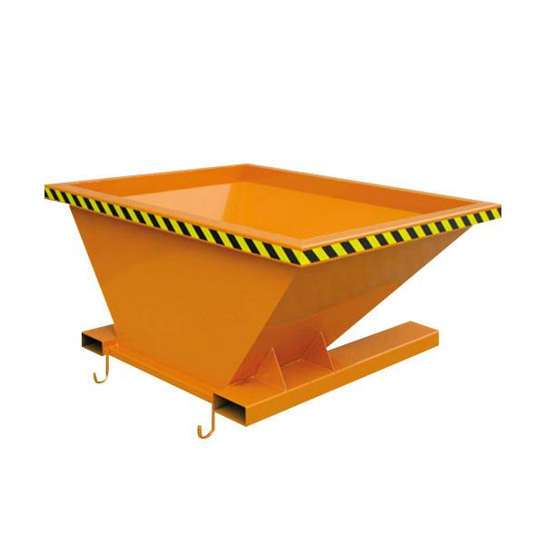 Trémie de remplissage - 4 anneaux pour BIG BAGS - 2200L - étanche eau et huile - couleur standard ORANGE RAL 2004_0