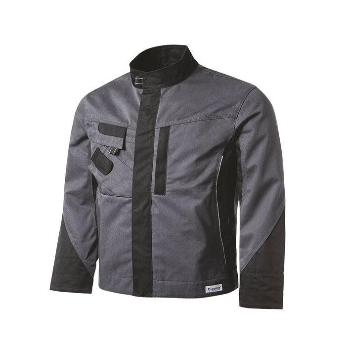 Veste de travail 285 g/m² gris/noir - 11577326_0