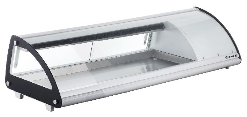 Vitrine réfrigérée à sushis 43 L - 1131x450x330 mm - Modèle CVRS43L - Gaz R600a_0