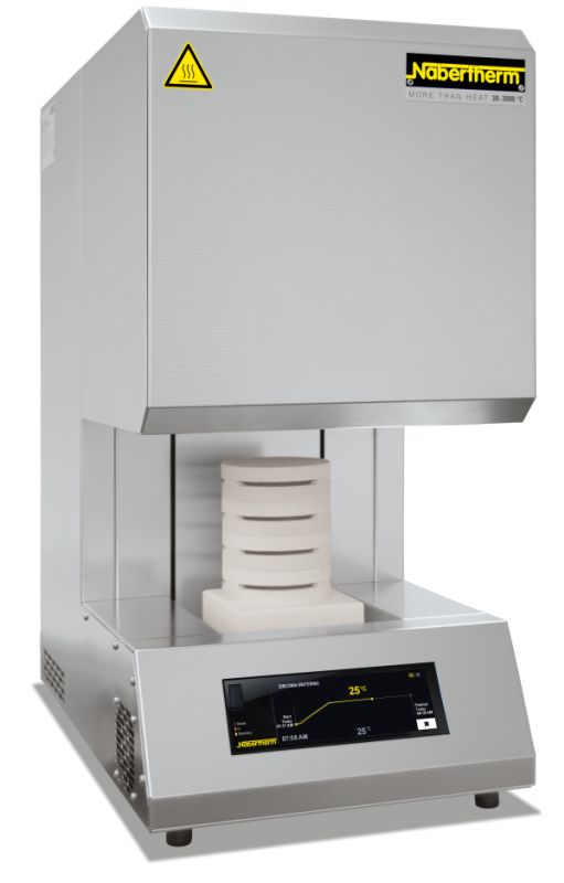 Four de laboratoire haute température - Nabertherm - à sole élévatrice jusqu’à 1700 °C avec éléments chauffants en disiliciure de molybdène_0