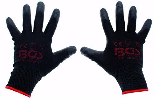 BGS 9956 - Gants de mécanicien taille 11/XXL - Revêtement PU et haute sensibilité_0
