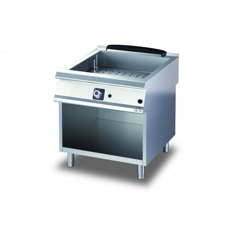 Bain-marie gaz sur placard ouvert - diamante 90 - olis - d9410cbg_0