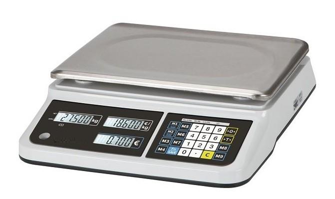 Balance de commerce poids-prix 30 kg avec vignette de 2 ans_0