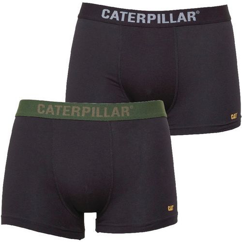 CATERPILLAR 2 BOXER SHORT NOIR - LOT DE 2