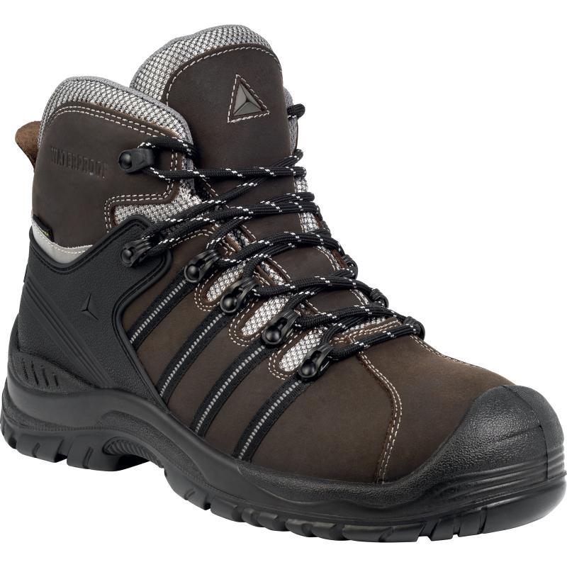 Chaussures de sécurité montantes - cuir pleine fleur - Nomad2S3 - S3 amagnétiques avec semelle PU bi-densité_0