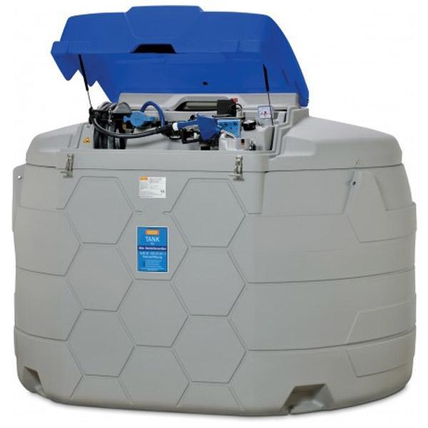 Cuve AdBlue 5 000 litres BLUE CUBE Outdoor premium - Double paroi PE - CEMO - Référence 11029_0