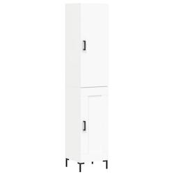 Helloshop26 - Buffet bahut commode armoire meuble de rangement organisateur cuisine salle de séjour salon haut 34,5 x 34 x 180 cm 02_0032415 - 300021_0