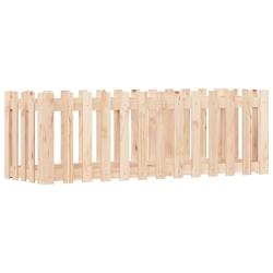 Helloshop26 - Jardinière bac lit surélevé plantes fleurs terrasse jardin de jardin design de clôture 150 x 50 x 50cm pin massif 02_0039797 - 30002_0