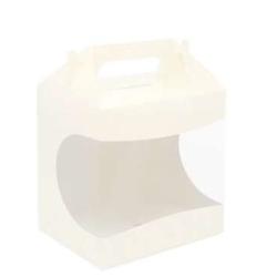 PAPA France Boîte Blanche à fenêtre 130 x 90 x 130 mm - POUL1BLC_0