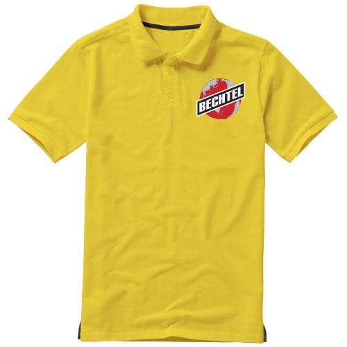 Polo manches courtes pour homme Calgary 38080106 - maille piquée 100% coton 200 g/m²_0