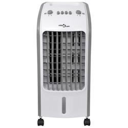 Refroidisseur d'air portable 80 W 4 L 270 m³/h 25 x 26 x 56 cm vidaXL - gris 3666749551134_0