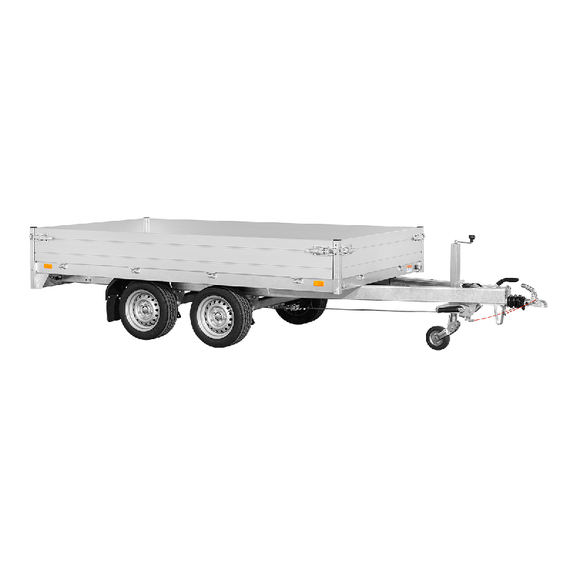 Remorque roues dessous - 3,06 X 1,70M - 2700 KG - SARIS PL 306 170 2700 2_0