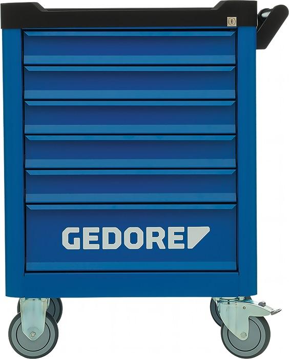 Servante atelier WSL-M6 Workster Smartline l.625xP510xH903 mm 300 kg 6 tiroirs tôle acier GEDORE_0