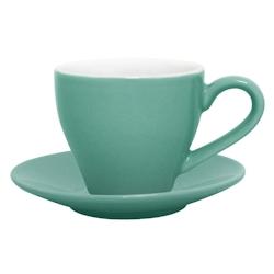 Tasses à espresso Olympia Café vertes 100ml (Lot de 12) - vert Grès EQGL459_0