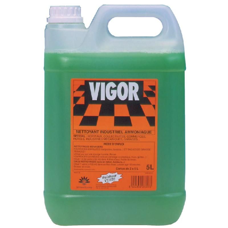 VIGOR VIGOR NETTOYANT INDUSTRIEL AMMONIAQUÉ 5 L BIDON Comparer les prix de VIGOR  VIGOR NETTOYANT INDUSTRIEL AMMONIAQUÉ 5 L BIDON sur Hellopro.fr