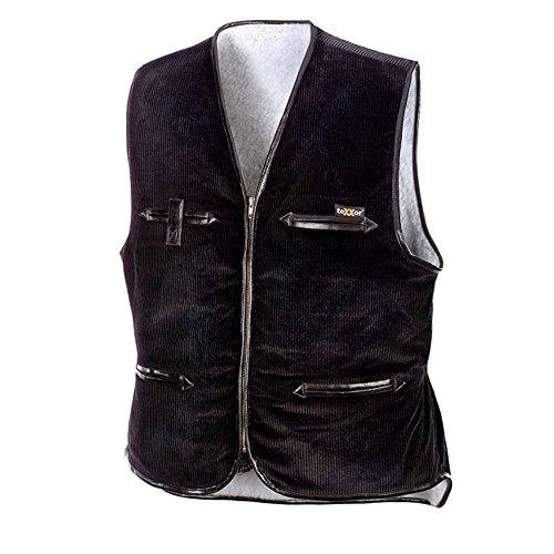 Texxor - Gilet de sécurité unisexe, noir, modèle 4200 avec doublure douce Teddy - Référence 4031301000358_0