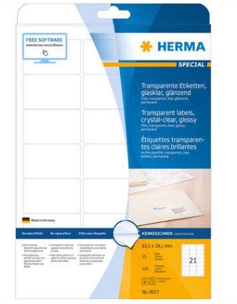 Étiquette en plastique couleur or - Format A4 - 30,5 x 16,9 mm - Référence 4100 - 2400 étiquettes_0