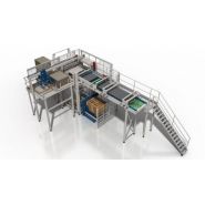 AP EC 30 TRANSFER - Palettiseur pour boîtes vides - Clevertech France - à palette mobile_0