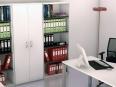 Armoire haute ouverte bicolore ILIA H196 - Deskissimo_0