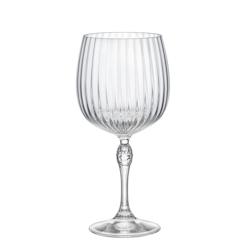 Bormioli Rocco - Lot 6 Verres A Pied Gin Tonic America20s 74cl En Verre Transparent - transparent 3256391047361_0