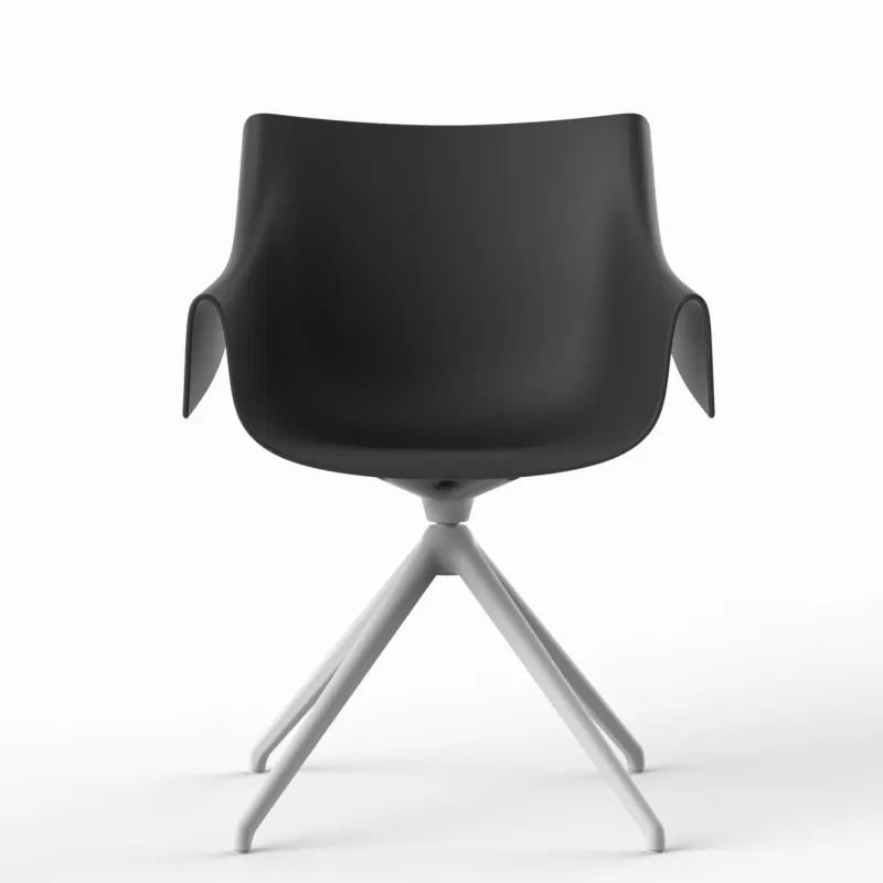Chaise indoor MANTA pied pivotant_0