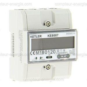 Compteur elec. Triphasé mid à raccordement direct 80a ketler - ke8007_0