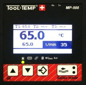 Contrôleur de température à microprocesseur MP-988 Profibus – haute précision de régulation, adapté °C/°F_0