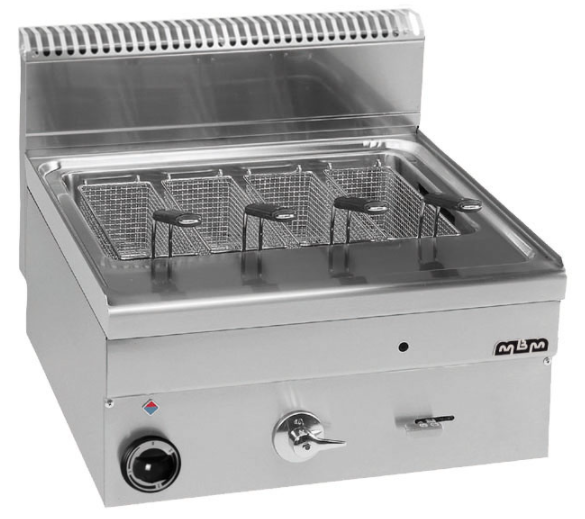 Cuiseur de pâtes professionnel electrique  1 cuve de 25 lt. - 4 paniers minima 600 - EC66/SC_0