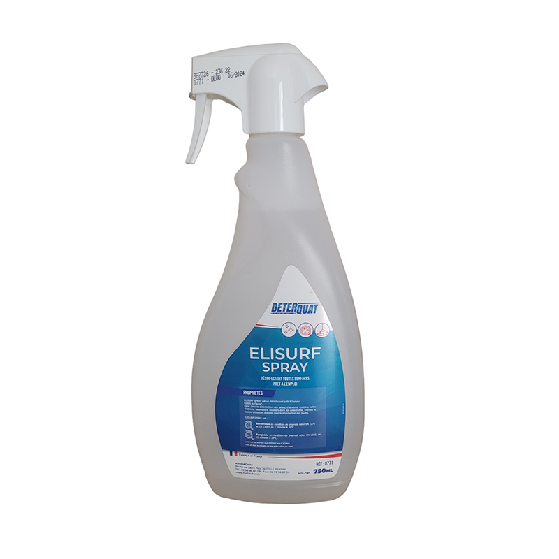 Désinfectant surface et alimentaire Elisurf - bactéricide neutre pH 7 - multi-usages_0