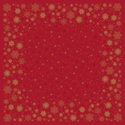 DUNI - Surnappe airlaid Dunisilk 84x84cm Stargazing Rouge - 5x20 = 100 pièces - rouge papier 211537_0