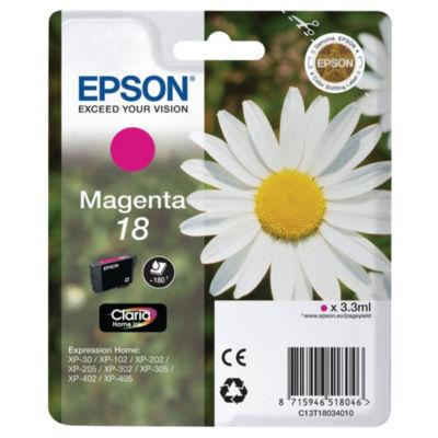 Epson 18 'Pâquerette' Cartouche d'encre originale Claria Home (C13T18034012) - Magenta_0