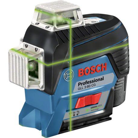 Laser vert Bosch pro multifonctions GLL 3-80 CG + support BM 1 + coffret L-BOXX | 0601063T00_0