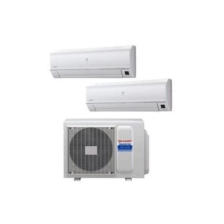 Pompes à chaleur bi-split inverter Plasmacluster SHARP - purification de l'air et économie d'énergie_0