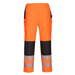 Portwest - Pantalon de pluie imperméable pour femmes haute visibilité PW3 Orange / Noir Taille S - S orange 5036108353002_0