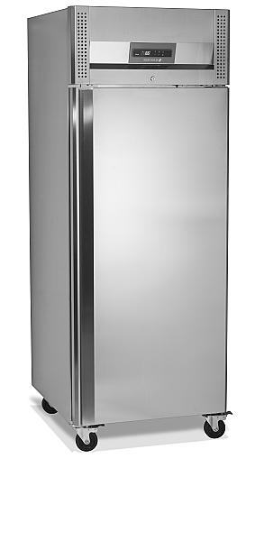 Réfrigérateur vertical 1 porte ventilé gn2/1 520 litres inox 304 - RK710_0