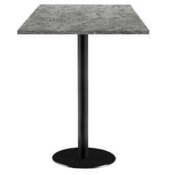 Restootab - Mange-debout 60x60cm - modèle Rome marbre nabu - gris TB-ROMFF-6060M-NABU_0