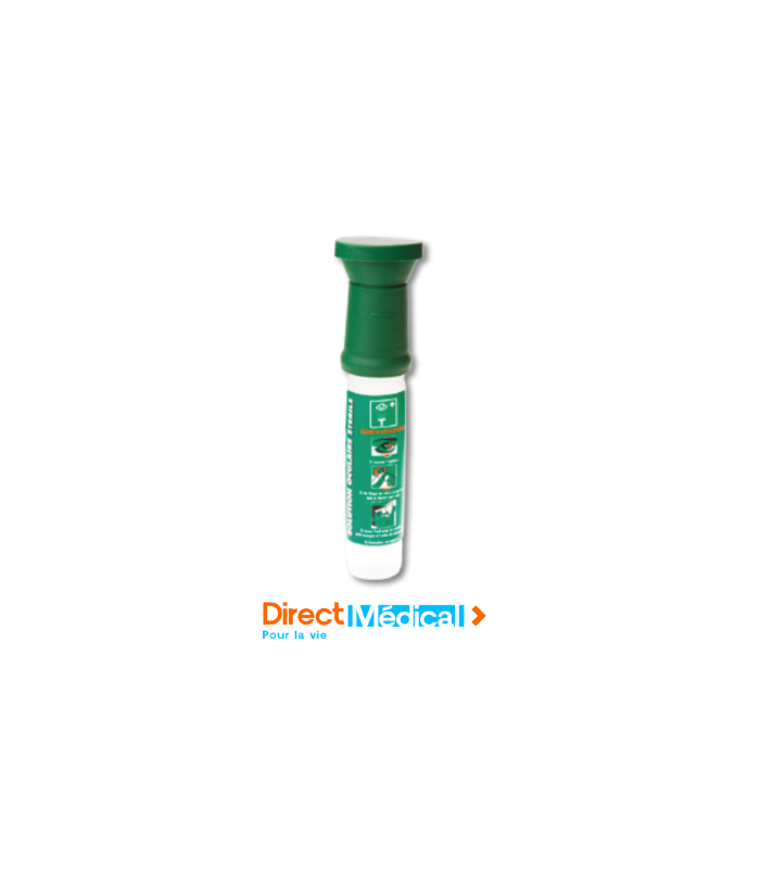 Solution de rinçage oculaire stérile 200ml - usage unique avec œillère ergonomique - Direct Medical Exclusiv_0