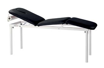 Table de massage fixe en fer - standard C-3519M66 - 70x198 cm - Hauteur fixe 75 cm - Dossier et plateau ajustables_0
