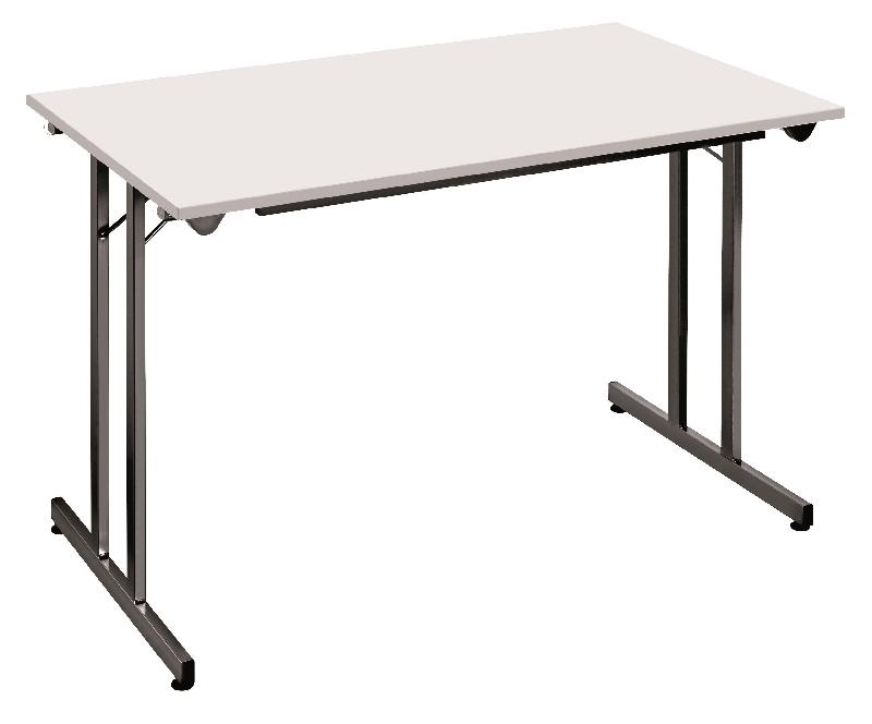 Table pliante Massa - pliante et empilable avec plateau mélaminé PEFC - plusieurs dimensions et coloris disponibles_0