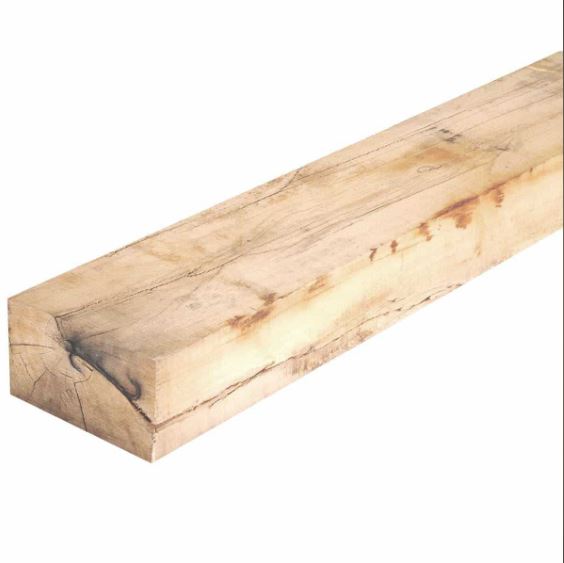Traverse-chene-120/165 - traverse paysagère en bois de chêne - 120x20x10cm_0