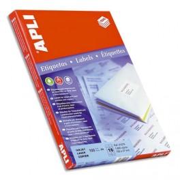 AGIPA BOÎTE DE 2400 ÉTIQUETTES LASER, JET D'ENCRE, COPIEUR 70X 35 1.272