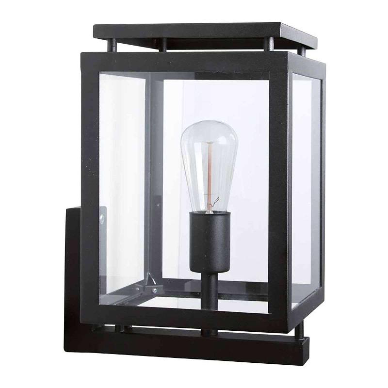 K.S. VERLICHTING APPLIQUE D\'EXTÉRIEUR DE VECHT, 37 CM, NOIR