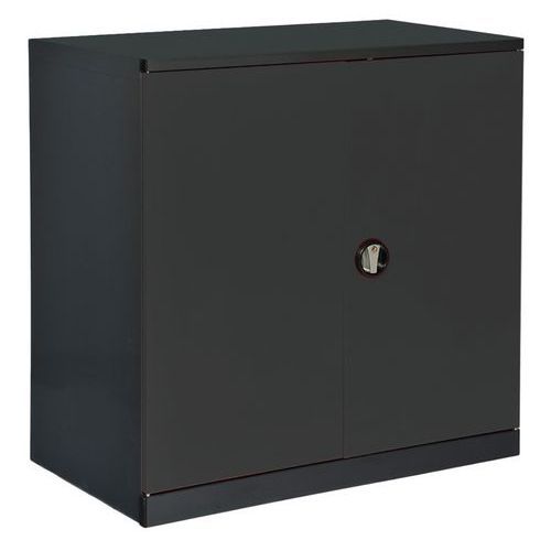 ARMOIRE BASSE 1000 X 580 X HT 1000 ANTHRACITE/ ANTHRACITE 7016 - ANJOU TOLERIE