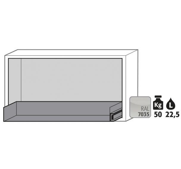 ARMOIRE DE SÉCURITÉ SOUS PAILLASSE UB-S-90 UB90.060.110.050.UL.S - MANUTAN COLLECTIVITÉS