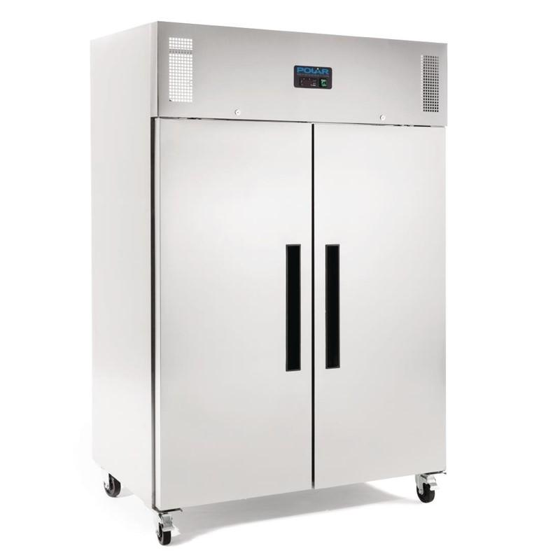 Armoire réfrigérée POLAR négative gn double porte  série g 1200l - G595_0