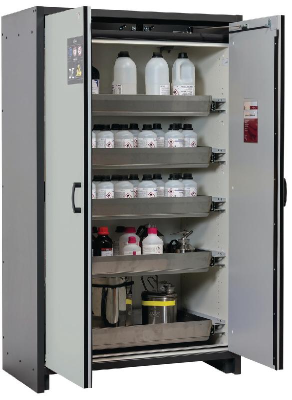 ARMOIRE SÉCURITÉ Q-CLASSIC-30 Q30.195.116 GRIS/GRIS - MANUTAN COLLECTIVITÉS