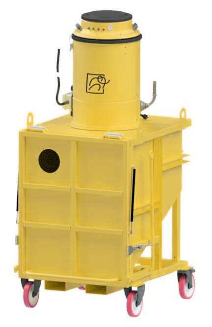 Aspirateur benne - disponible en location et en vente - Référence : VS600 - Séparateur sous vide pour grandes quantités_0