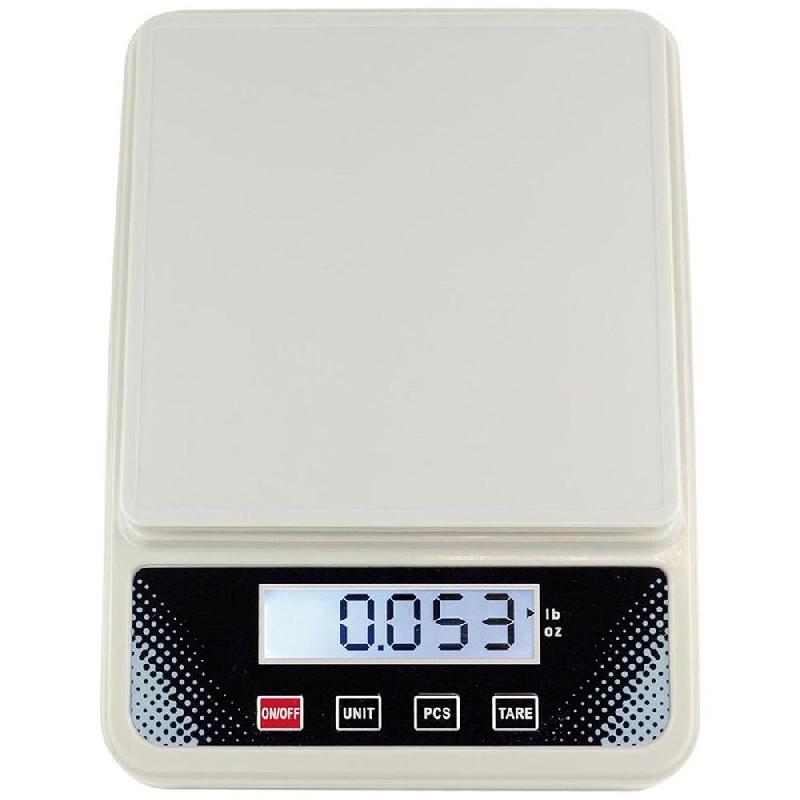 Balance compacte - capacité 5 kg x 1 g - alimentation secteur ou piles AA - plateau 100 x 120 mm_0