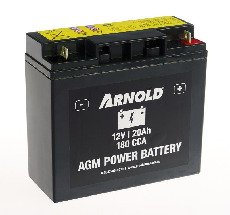 Batterie az110/agm sla/vrla 12-20a pour tracteur tondeuse, + terminal droite_0