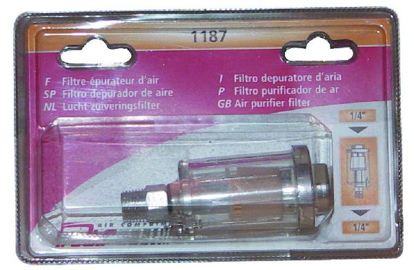 BLIST.FILTRE SEPAR.EAU 1/4 FEM./MALE